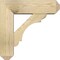 Ekena Millwork Olympic Craftsman Rough Sawn Bracket w/ Offset Brace, Douglas Fir, 6"W x 18"D x 18"H BKT0604X18X18OLY04RDF - alternate 4
